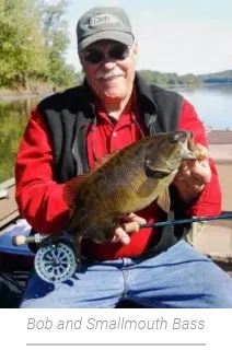 2020 02 Feb - Feb 8th - Clouser and Smallmouth Bass (titled)