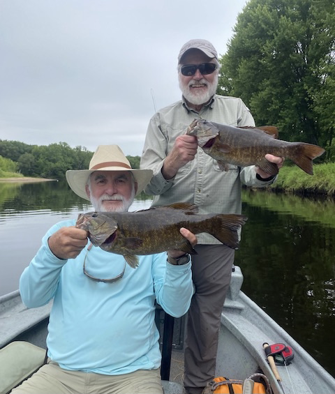 2021 11 Nov - Bob and Gene 7-26-21 smallmouth double