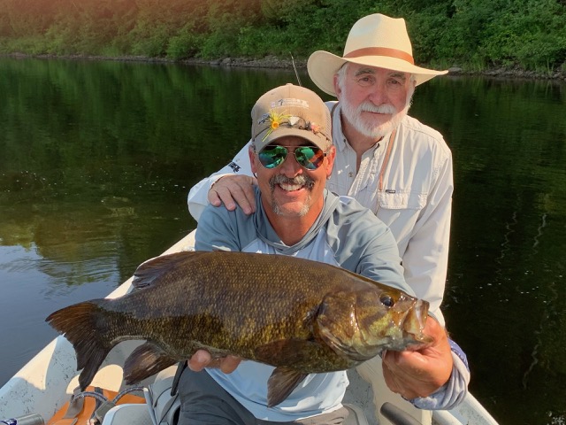2021 11 Nov - Bob and Tim 7-14-21 smallmouth